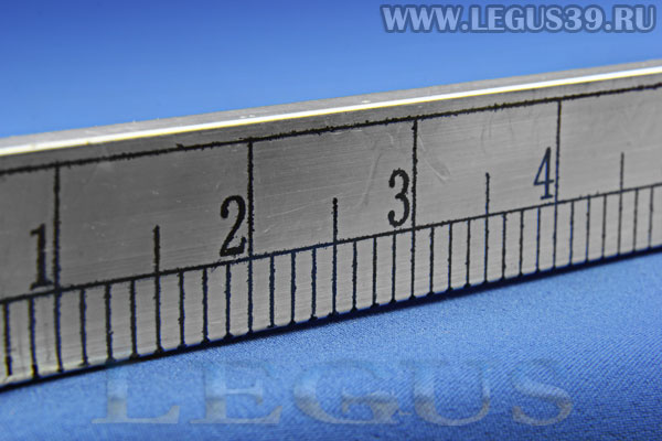 Метр металлический 100 см длина линейка алюминиевая 2-х сторонний ширина 25 мм
