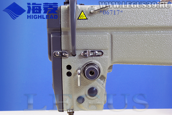 Одноигольная универсальная промышленная швейная машина HIGHLEAD GC0518 для легких и средних материалов