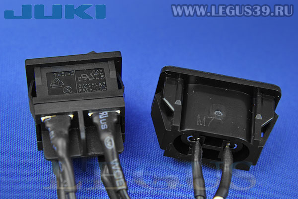 Кнопка 40150471 вкл/выкл для бытовойшвейной машины JUKI HZL, F-series