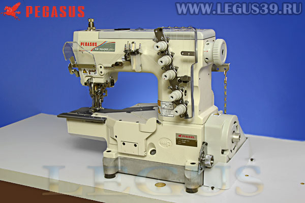 Промышленная распошивальная швейная машина Pegasus W1662P-01Gx356BS (плоскошовная) машина с цилиндрической платформой