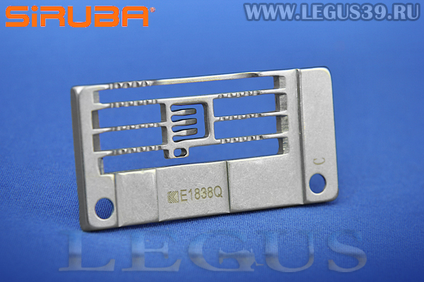 Игольная пластина E1838Q SIRUBA ORIGINAL NEEDLE PLATE for SIRUBA F007K-W922FW(FWP)-5 (4-х игольная плоскошовная машина) ​