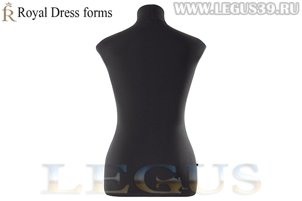 Манекен мягкий (торс) Royal Dress forms, Christina ГОСТ женский 44 (88-68,5-95) Цвет: Черный 10052 (Доп комплектация - стойка "Звезда 2", 40003)