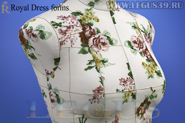 Манекен 20029 мягкий (торс) Royal Dress forms, Monica ГОСТ женский 46 (92-73-100) Цветной (комплектация - стойка "Милан")