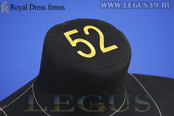 Манекен 20020 мягкий (торс) Royal Dress forms, Monica ГОСТ женский, размер 52 (104-85-112) Цвет: Черный