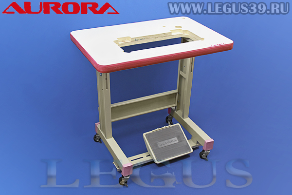Стол 215080 укороченный для промышленной швейной машины Aurora A-8600/A-8600H/A-8601/A-8601H (комплект)