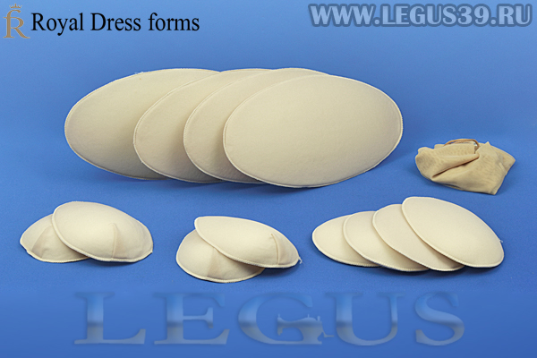 Накладки 32221 Pro Набор, размер: 46-50, цвет: Бежевый (для коррекции фигуры портновского манекена) Royal Dress forms