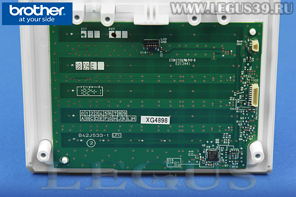 Плата XG7183001 с кнопками выбора программ для бытовой швейной машины Brother F410