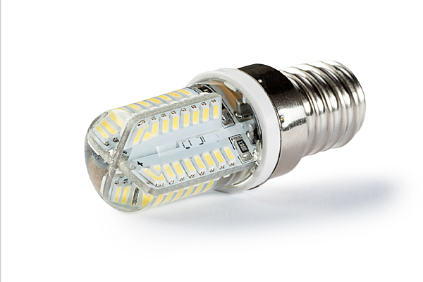 Лампочка 610375 резьбовая светодиодная Prym в блистере 20x50 мм 2,5W 220V LED E14 вкручивающаяся для бытовых швейных машин и оверлоков