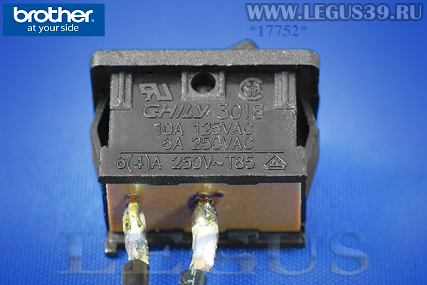 Выключатель Brother XL2120, 2220, Comfort 10, 15 XC5232021 с кнопкой и кабелем