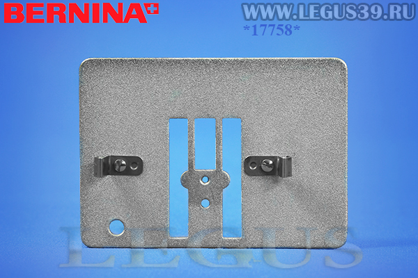 Игольная пластина для бытовой швейной машины Bernina Artista 180/185, Artista 200/730 для прямой строчки 033339.70.02 (033 339 70 02) 
