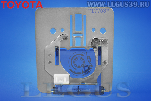 Игольная пластина для бытовой швейной машины Toyota SP-series с крышкой шпуледержателя 671510-DBA10-B Needle plate