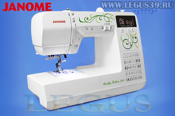 Швейная машина Janome QF 7600 50 программ для шитья, квилтинга и пэчворка