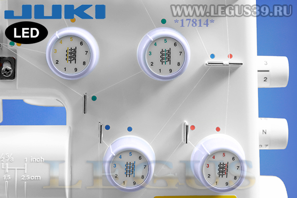 Оверлок Juki PE 770N (LED 2020 года)