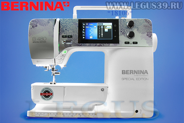Bernina 480 SE (2020) Швейная машина (2020 года) c возможностью купить и использовать лапку BSR
