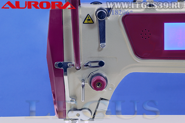Швейная машина Aurora S-7000D-403 - прямострочная машина для легких и средних материалов с автоматической обрезкой нити (встроенный сервомотор) арт. 295025