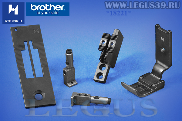 Комплект для Brother (PROTEX) B845-5 6,4мм. 1/4" без обрезки и с отключением игл