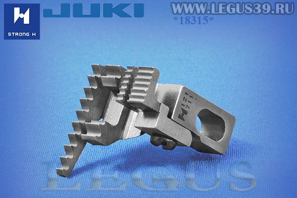 Гребенка JUKI MO-3600,3900,6700 (121-71104/118-87403) Main Feed Dog (STRONG H) Главный (основной) двигатель ткани на оверлоке.