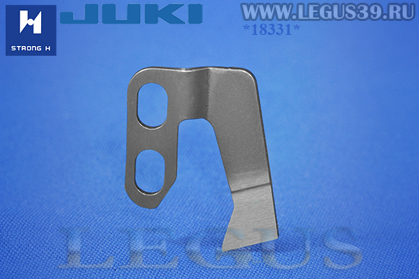 Нож неподвижный JUKI 400-89755 (40089755) для DDL- 5550NH-7, 8700H-7 Heavy type (STRONG H) Fixed knife (Counter Knife)