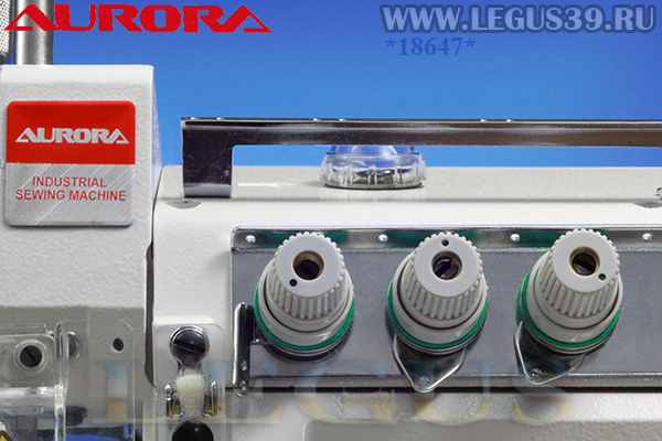 Оверлок AURORA A-942D (Direct drive) Трехниточная одноигольная стачивающе-обметочная машина со встроенным сервоприводом для обметывания манжеты