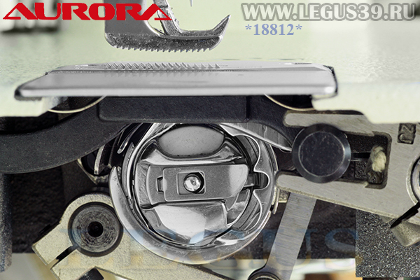 Швейная машина AURORA A-0302-D3 арт.121415 с шагающей лапкой, с двойным продвижением, автоматической обрезкой и закрепкой нити