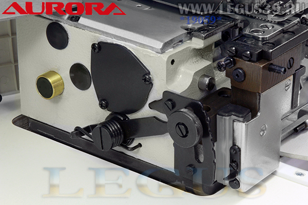 Оверлок AURORA A-800DX-4 art. 318317 (Direct drive) Четырехниточная двухигольная стачивающе-обметочная машина со встроенным сервоприводом