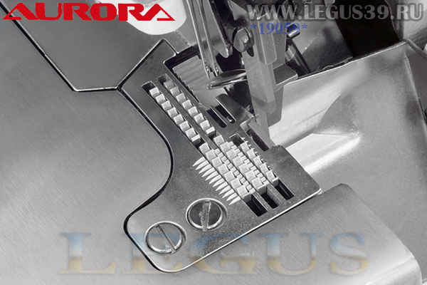 Оверлок AURORA A-800DX-4 art. 318317 (Direct drive) Четырехниточная двухигольная стачивающе-обметочная машина со встроенным сервоприводом
