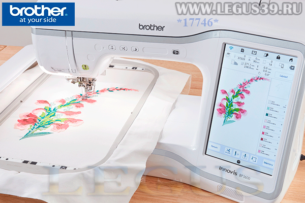 Вышивальная машина Brother BP3600 NEW-2020 область вышивания – 240 x 360 мм