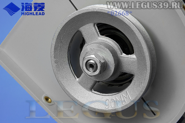 Двигатель 1420 оборотов, 380в, Highlead CLM-434  400W  Pulley 90мм