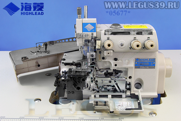 Оверлок HIGHLEAD GM288-3 4мм - трехниточная одноигольная обметочная машина для лёгких и средних тканей.