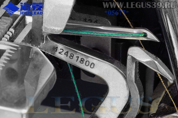 Оверлок HIGHLEAD GM288-3 4мм - трехниточная одноигольная обметочная машина для лёгких и средних тканей.