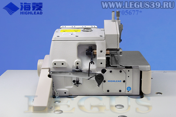 Оверлок HIGHLEAD GM288-3 4мм - трехниточная одноигольная обметочная машина для лёгких и средних тканей.
