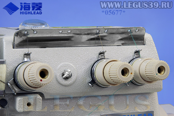 Оверлок HIGHLEAD GM288-3 4мм - трехниточная одноигольная обметочная машина для лёгких и средних тканей.
