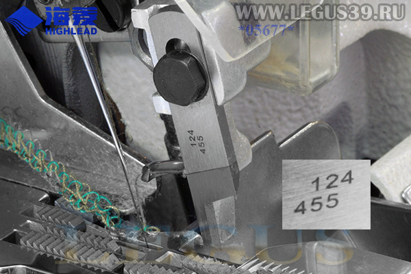 Оверлок HIGHLEAD GM288-3 4мм - трехниточная одноигольная обметочная машина для лёгких и средних тканей.