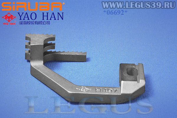 Гребёнка SIRUBA H497 757F-5M12-13, 757-516M2-35 *06692* Differential Feed Dog (Тайвань) (YAO HAN)