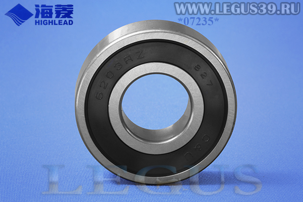 Подшипник 6203Z Pulley shaft bearings машины для срезания (утоньшения) края кожи HIGHLEAD YXP-18