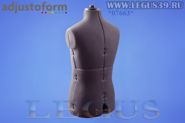 Манекен раздвижной мужской Adjustform MyDouble MALE FORM Grey, размер 46-56, арт.7797