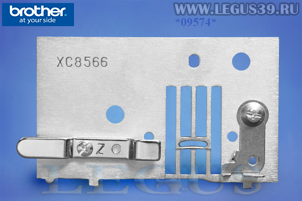 Игольная пластина в сборе XC8565031 (XC8565331) для бытовых швейных машин Brother Comfort 40, Comfort 60, NX-200, NX-400, NX-600, CS-8060, CS-8120