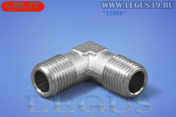 Переходник угловой М-М LELIT GV025/20 тройник, уголок, фитинг 