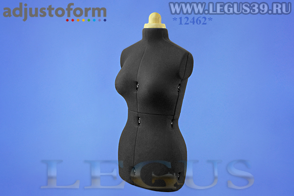 Манекен арт.74435 раздвижной женский Adjustoform MyDouble Lady Valet “M” Black, размер 48-58,  цвет чёрный.