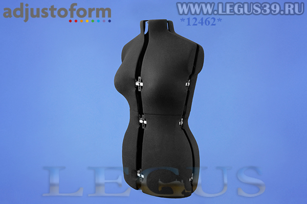 Манекен арт.74435 раздвижной женский Adjustoform MyDouble Lady Valet “M” Black, размер 48-58,  цвет чёрный.