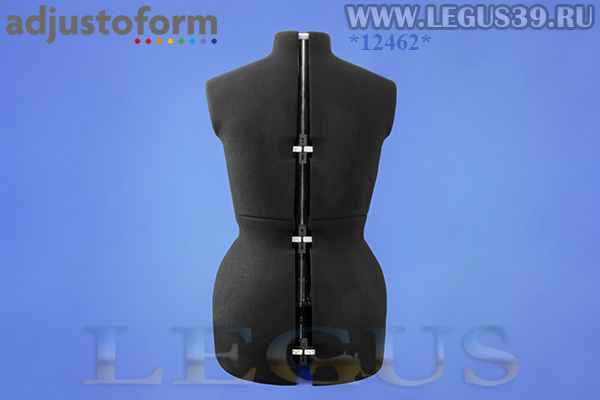 Манекен арт.74435 раздвижной женский Adjustoform MyDouble Lady Valet “M” Black, размер 48-58,  цвет чёрный.