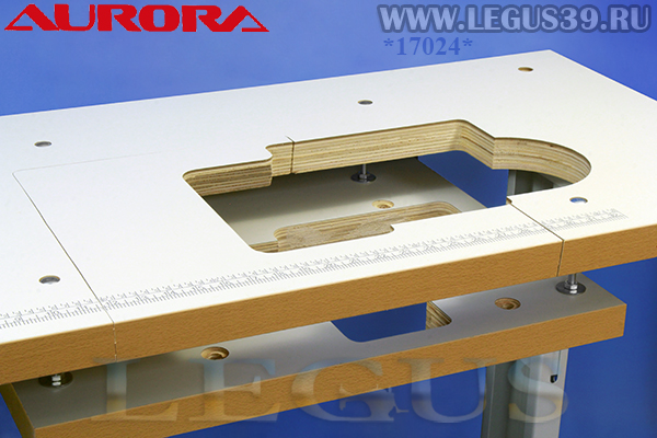 Стол 235726 для оверлока Aurora A-700D, A-800D, S-EX900D-4 (Direct drive) - series. Комплектный утопленного типа