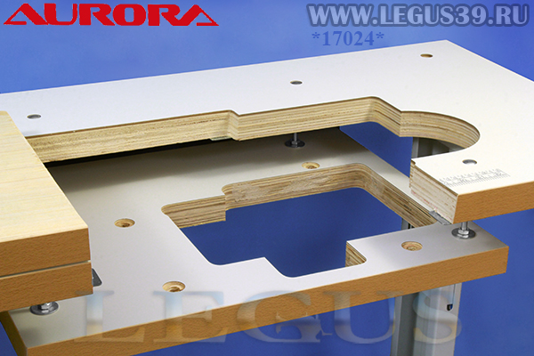 Стол 235726 для оверлока Aurora A-700D, A-800D, S-EX900D-4 (Direct drive) - series. Комплектный утопленного типа