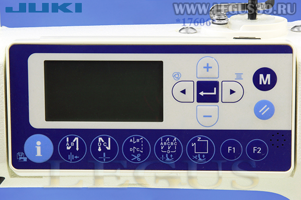 Швейная машина JUKI DDL 8000AP-MS  для легких и средних тканей с автоматическими функциями обрезки нити, закрепки, позиционирования иглы и подъемом лапки
