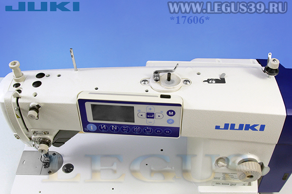 Швейная машина JUKI DDL 8000AP-MS  для легких и средних тканей с автоматическими функциями обрезки нити, закрепки, позиционирования иглы и подъемом лапки