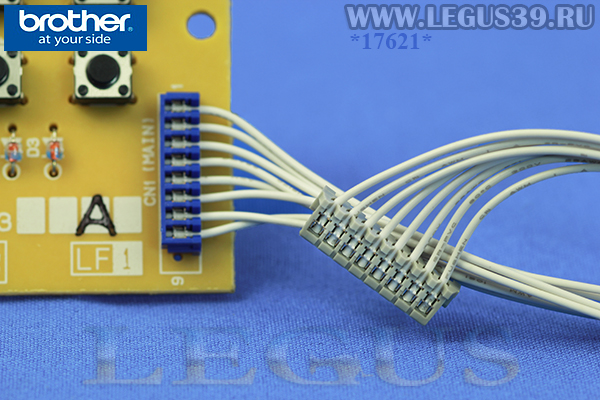 Плата Brother Comfort 60, ES 2400 XE8606001 кнопочная для главной платы нового типа (без концевика), плата с кнопками выбора программ