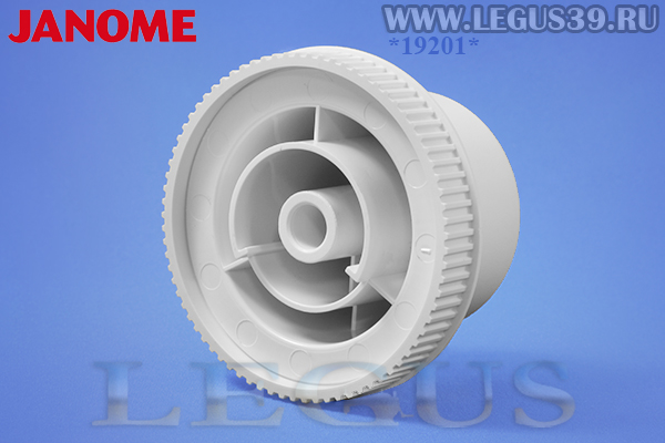 Маховое колесо для бытовых оверлоков Janome Т-34/72/90/210 793102002  Balance wheel for overlock