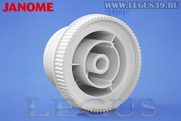 Маховое колесо для бытовых оверлоков Janome Т-34/72/90/210 793102002  Balance wheel for overlock