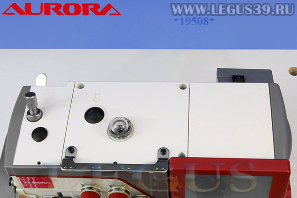 Оверлок AURORA NEVA-4 настольный (голова + стол)  Четырехниточная двухигольная стачивающе-обметочная машина со встроенным сервоприводом арт.328345