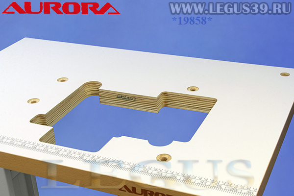 Стол арт.349755 для оверлока комплект AURORA A-900E, NEVA series, УКОРОЧЕННЫЙ 80*55см, неутопленного типа